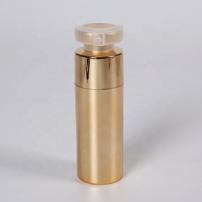 Frost pmma gold skincare packaging bottle