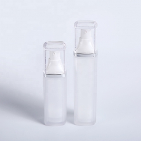 Luxury 30ml 50ml personal care  cosmetic airless pump bottle