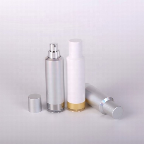 Provide customization round luxury airless bottle cosmetic 20ml  30ml