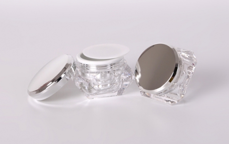 diamond shape unique lip balm jars