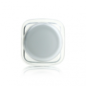 square acrylic cream jar