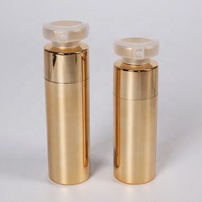 Frost pmma gold skincare packaging bottle