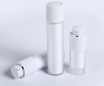 Rotary twist up design cosmetic airless packaging