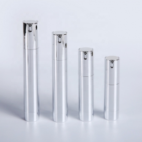 Latest design 15ml 20ml 30ml 35ml luxury airless pump plastic cosmetic packing bottle