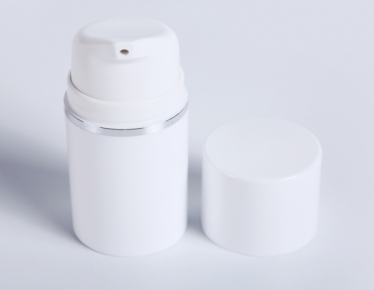 white 50ml 100ml pp airless bottle for sunscreen