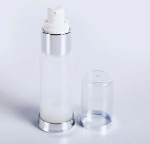 custom lotion airless bottle 15ml 30ml 50ml for cosmetic packaging